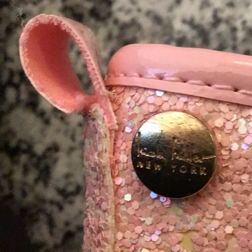 Glittery Pink Kids Boots with Pom Poms